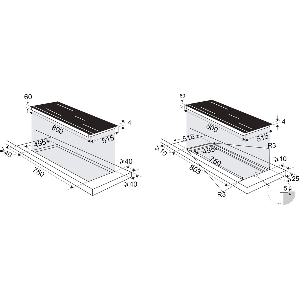 Варильна поверхня De Dietrich DPI4810B - изображение 6
